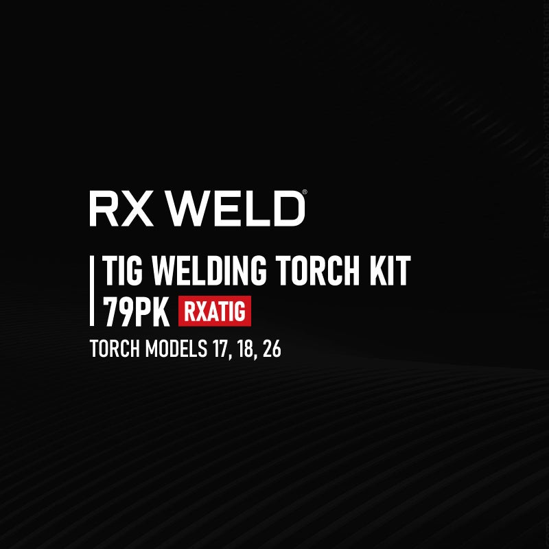 RX WELD 79PCS TIG Welding Accessories Torch Kit Stubby Gas Lens #10#12 lass Cup For WP-17/18/26 - Image 5